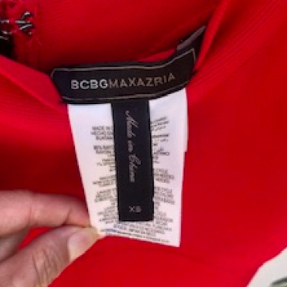 BCBG MaxAzria Caspar Bodycon Dress Size 0 - BRAND NEW - Picture 4 of 4